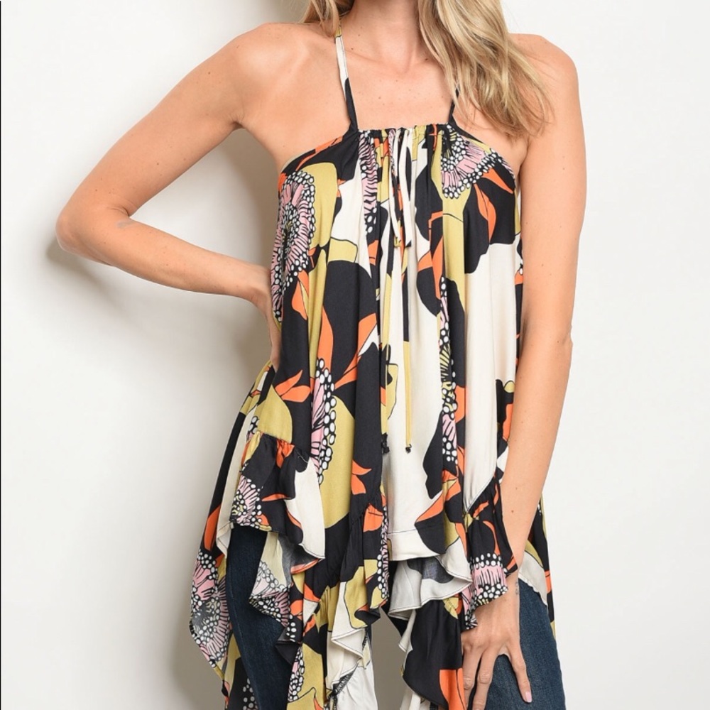 ❤️HOST PICK❤️ NWT Sleeveless Asymmetrical Top - Picture 1 of 3